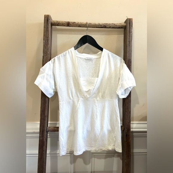 Brunello Cucinelle Linen T-shirt